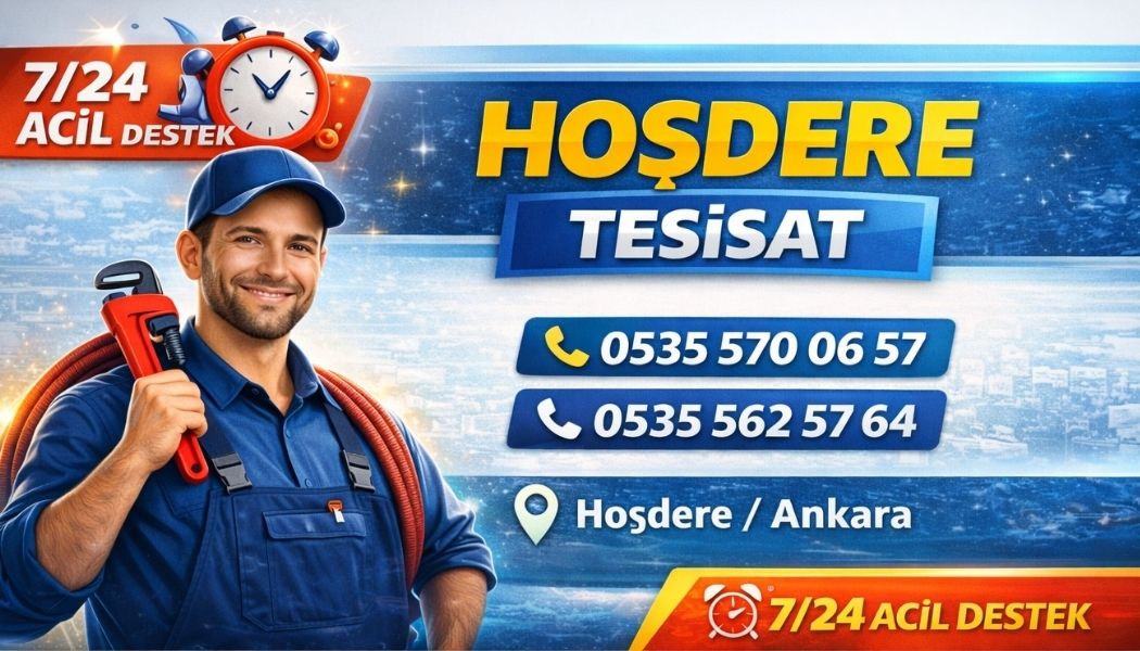 Hoşdere Su Kaçağı Tesisat